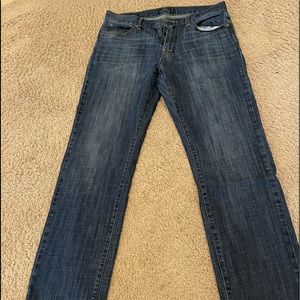 Lucky Brand 221 Original Straight Dark Wash Jeans